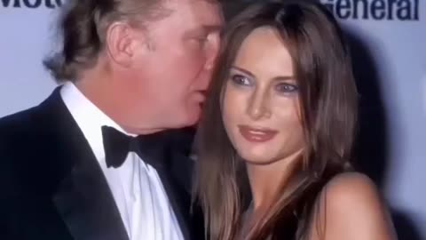 Crazy in love. Donald and melania