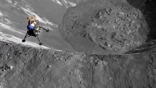 chandrayaan3 close landing footage