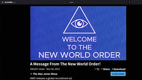 New World Order Ad