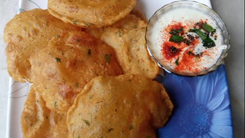 | Masala Aloo Poori |Aloo Puri|