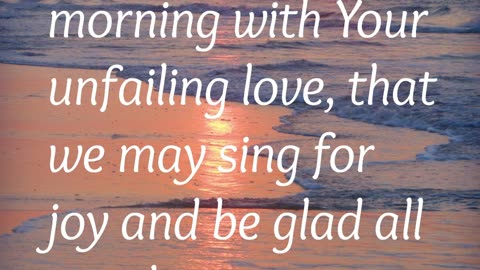 Morning Prayer of God's Unfailing Love #youtubeshorts #jesus #grace #mercy #faith #blessed #fyp #joy