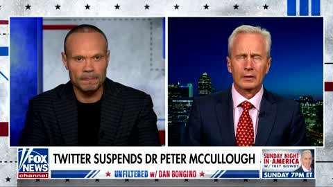 Dr. McCullough on UNFILTERED with Dan Bongino: Tech Censorship of Doctors