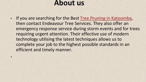 Get The Best Tree Pruning in Katoomba.