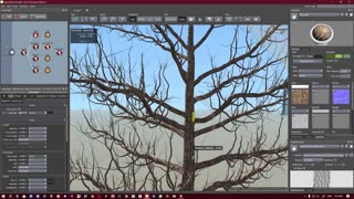 how to create Pine tree in speedtree