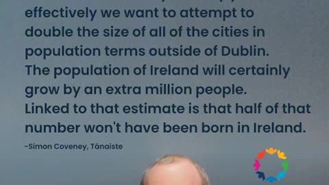 Ireland: The Coudenhove Kalergi plan for population replacement in THEIR own words..