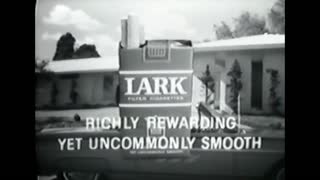 1963 TV Commercial | Lark Cigarettes