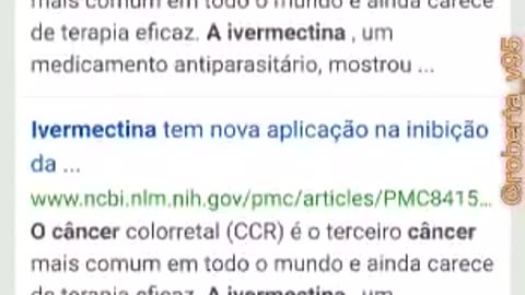 Ivermectina ajuda no tratamento do câncer