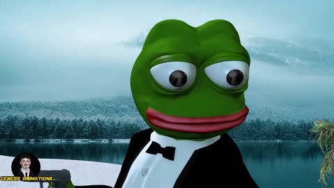 Pepe the Frog as James Bond 007