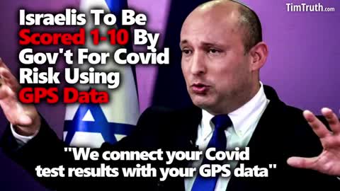 ISRAEL LAUNCHES POSITIVE PCR TEST GPS SURVEILLANCE GRID, CITIZENS WITH HIGH SPREADER SCORES PUNISHED