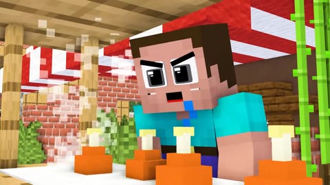 Monster School THE SAD STORY OF BABY ZOMBIE - Minecraft Animation