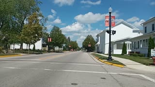 Bicycling through New Bremen Ohio