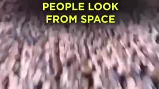 This is How 8 billion people look from space - Overpopulation Myth