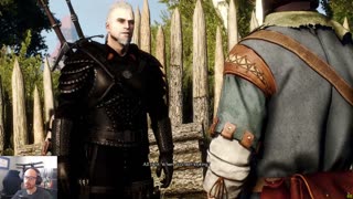 Witcher 3 2nd playthrough - New Game+ Part 9 - Death March diff; Best ending attempt. Come chill
