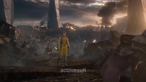 Deadpool and wolverine in avengers end game 😲