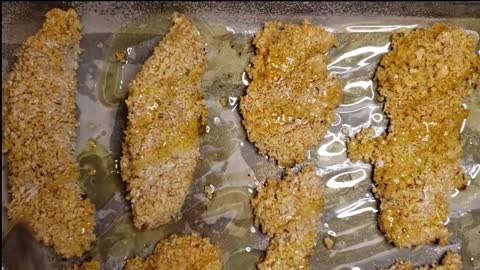 OVEN BAKED CHICKEN TENDERS BEST RECIPE