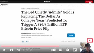 US - Money - Gone Backed by Gold - DS Fears Trump Comes Back -6-11-24