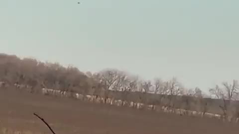 A Russian Ka-52 attack helicopter was reportedly shot down by the Ukrainian air defens