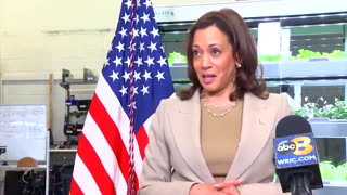 VEEP TROUBLE: Reporter Tells Kamala to Her Face That Her Poll Numbers Stink