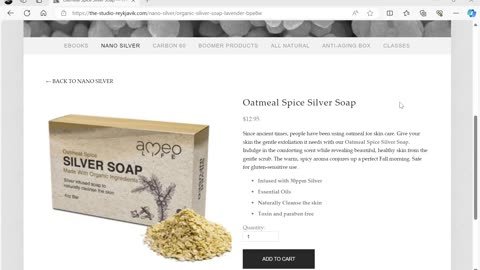 The Studio - Reykjavik (Oatmeal Spice Silver Soap) by Dr. Paul Cottrell