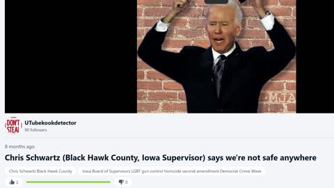Chris Schwartz (Black Hawk County, Iowa Supervisor) Debunked again (we aren't safe anywhere?)