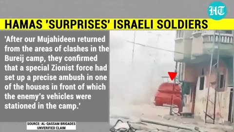 Hamas fighters surprise Isreal special forces inside gaza home in shell & bullets