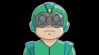 Mega Boy Sticker Design Time Lapse