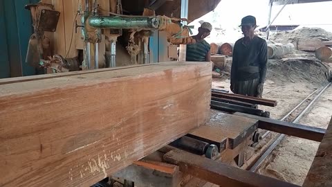 Sawmill, Dry Bengkirai Sawmill For Blocks And Ribs