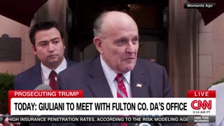 NEW: Rudy Giuliani Turns Himself In To Fulton County Jail