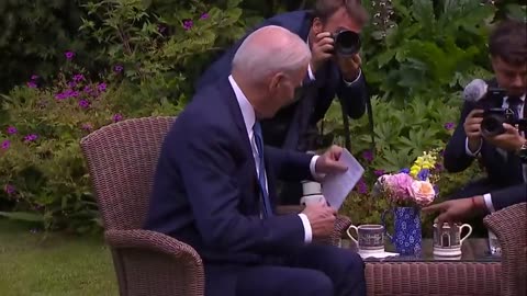 Biden meets with King Charles at Windsor Castle