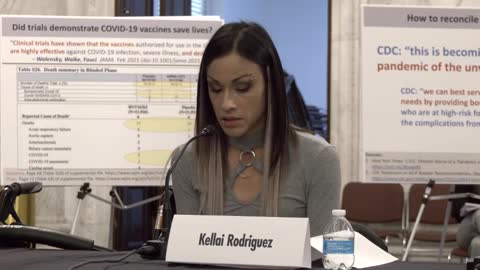 Expert Panel on Vaccine Mandates - Kellai Rodriguez discusses her vaccine injury