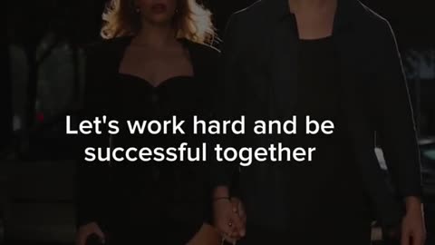 Let’s work hard and be successful together 👩‍❤️‍💋‍👨❤️
