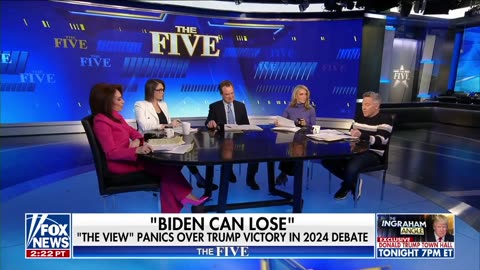 The Five_ on _The View_ panicking over Trump victory in 2024 debate