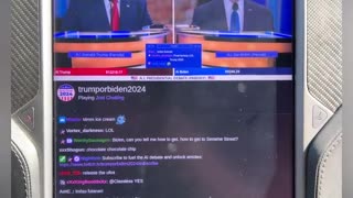 chat GPT to a visual AI and it’s got AI Donald Trump and Joe Biden debating non stop,