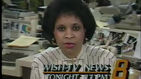 December 12, 1987 - Tina Cosby Previews 11PM Indianapolis News