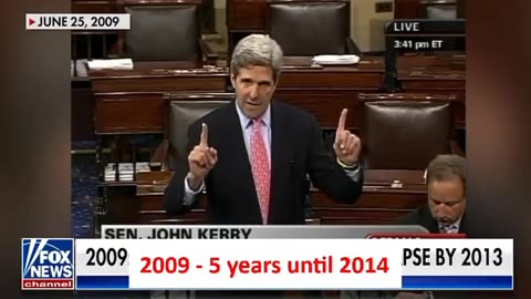 FLASHBACK_ 2009 POS John Kerry Assured Us We Will Have The First Ice-Free Arctic Summer In 5 Years