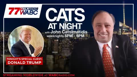 President Donald J. Trump sits down with John Catsimatidis 'Cats at Night'