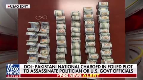 DOJ: Pakistani national charged in foiled plot to assassinate politician etc…