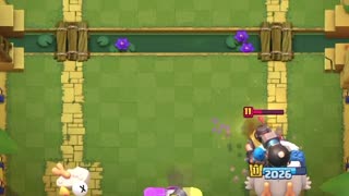 THE MOST EVEN GAME OF CLASH ROYALE