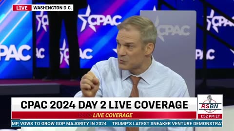 Rep. Jim Jordan Addresses CPAC 2024