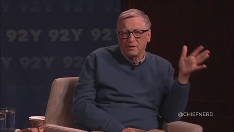 Bill Gates Admits COVID Is a "Disease Mainly of the Elderly, Kind of Like Flu"