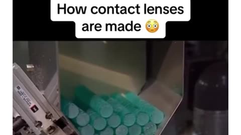 How contact lenses are made works