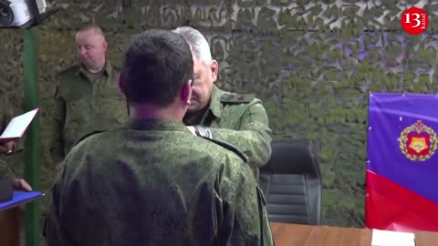 Russian defense minister inspects troops in Ukraine