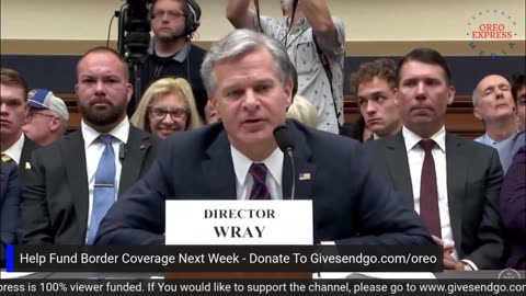Live - Judiciary Committee On FBI -FBI Director Wray - Cover Up - Lies - Tyranny