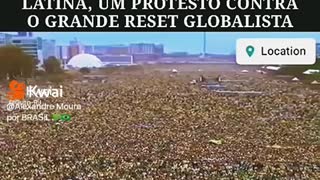 O MAIOR PROTESTO DA HISTORIA MUNDIAL