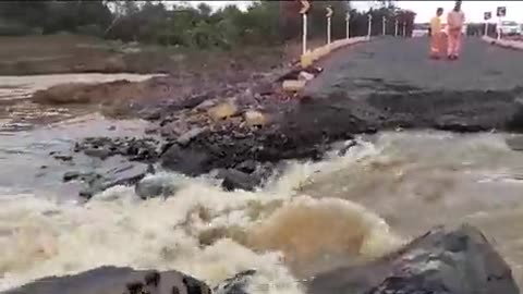 Após água baixar, EGR trabalha para liberar desvio em Santo Antônio da Patrulha