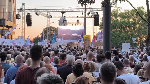 Rio Tinto protest - Jadar nije na prodaju - Beograd 10 Avgust 2024