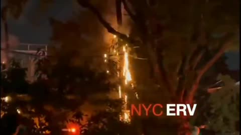 NYC electrical grid on fire above and below ground