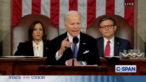 Rep. MTG confronts Biden in middle of SOTU: "What about Laken Riley?!"