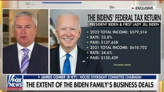 Rep James Comer: The Extent of the Biden Family's Business Deals