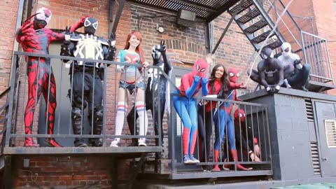 Spider-Man: Spider-Verse Flash Mob Prank
